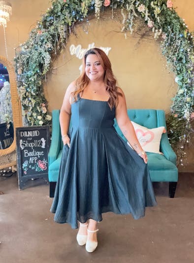 Product: Pretty Woman Midi - H. Green