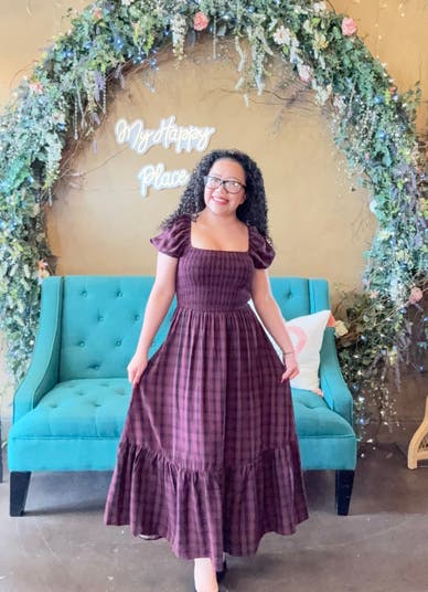 Pretty in Plaid Midi